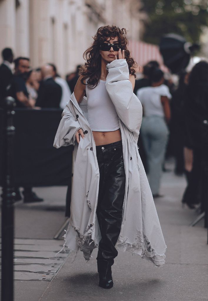 Tank top en el street style
