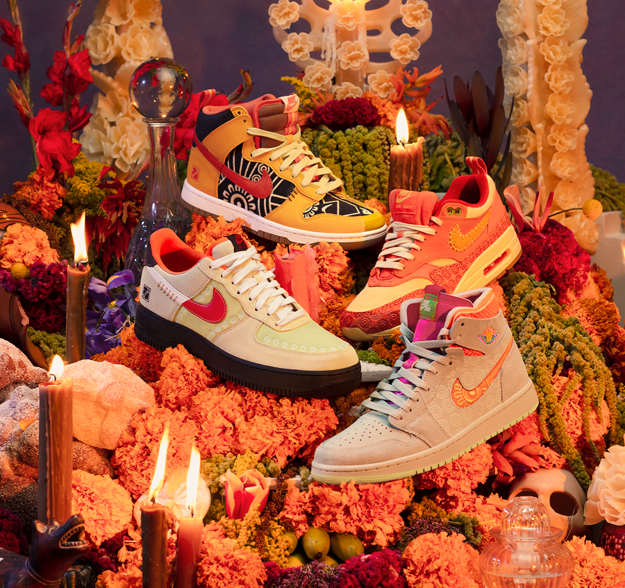nike dia de muertos somos familia