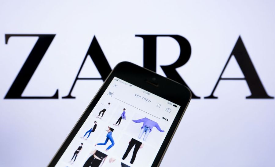 Mobile applications of Inditex Group