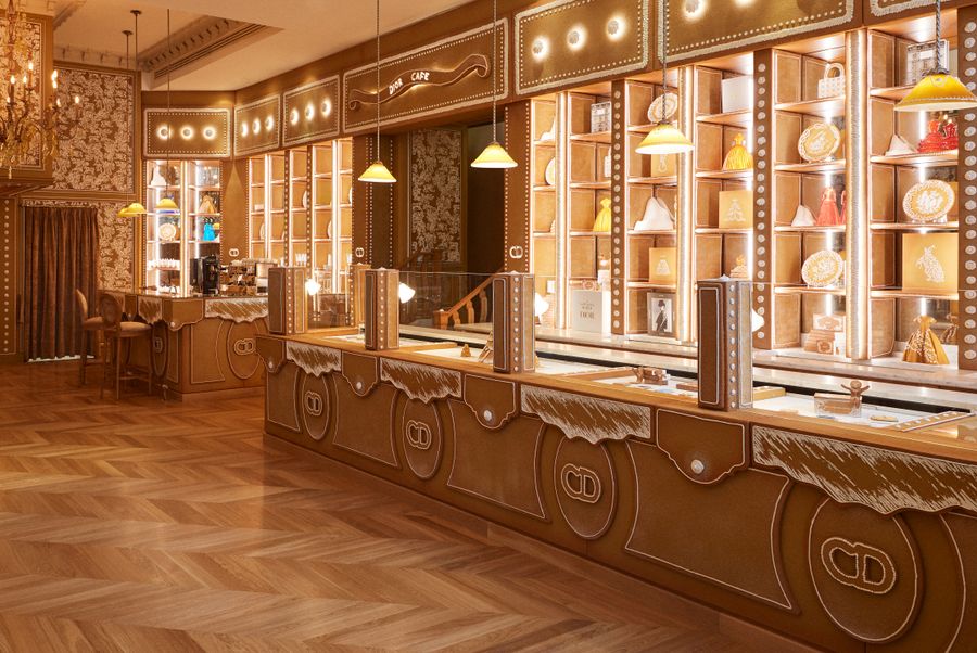 dior cafe harrods 