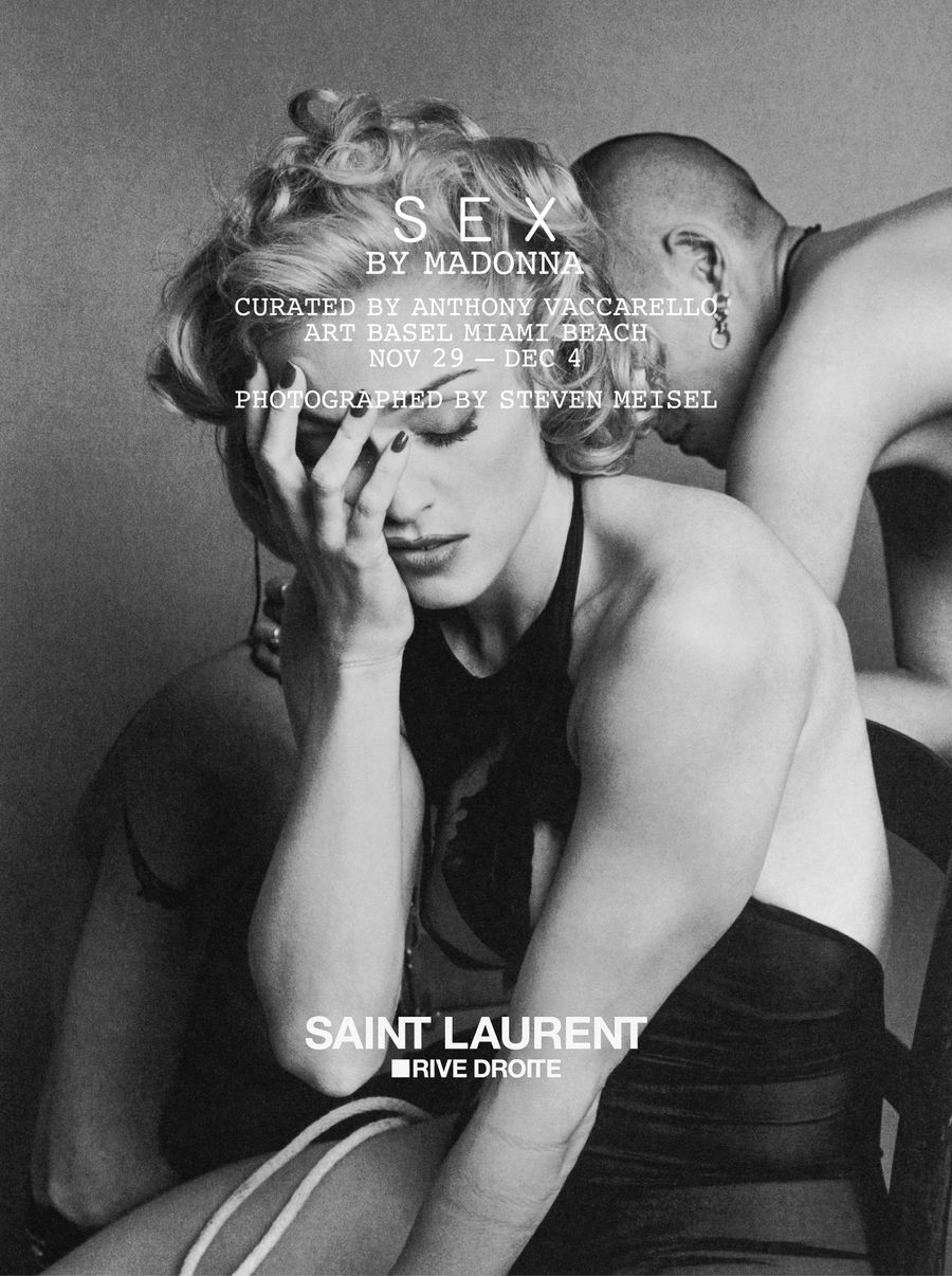 Saint Laurent y Madonna relanzan Sex.