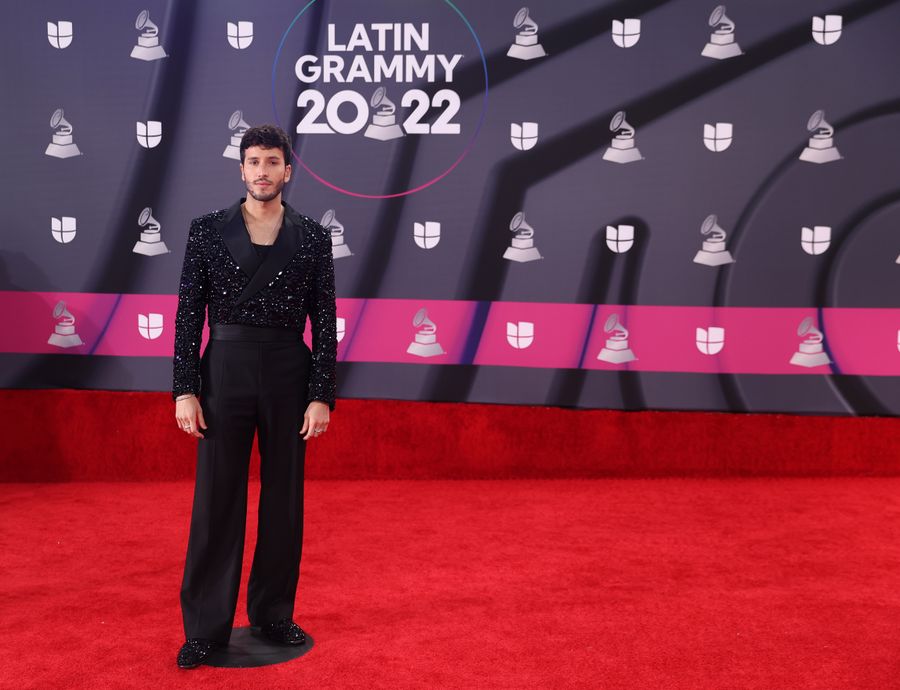 Sebastian Yatra en los Latin Grammy. 