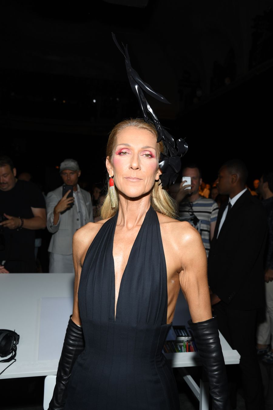 Schiaparelli : Front Row - Paris Fashion Week - Haute Couture Fall/Winter 2019/2020
