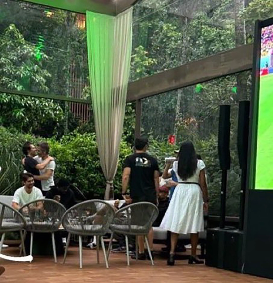 Harry Styles y Chris Pine en Brasil