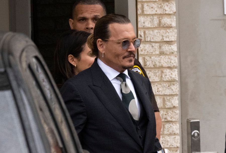 Depp v Heard defamation lawsuit at the Fairfax County Circuit Court, USA - 26 Apr 2022