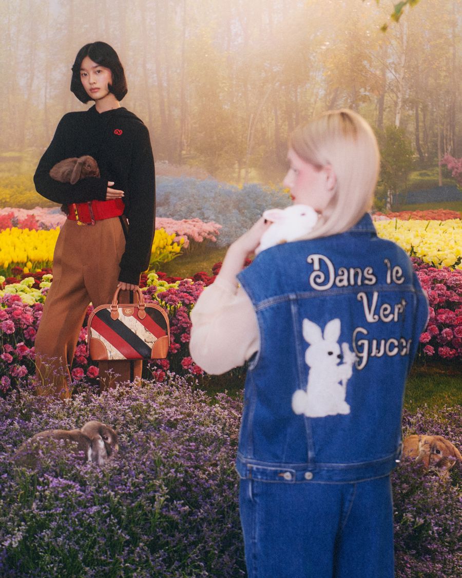 gucci año nuevo lunar chino conejo