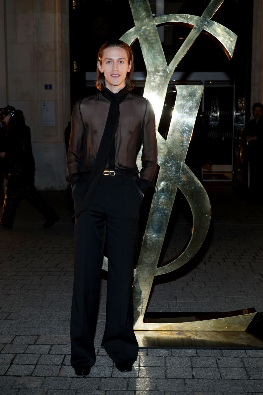 Saint Laurent : Photocall - Paris Fashion Week - Menswear Fall-Winter 2023-2024