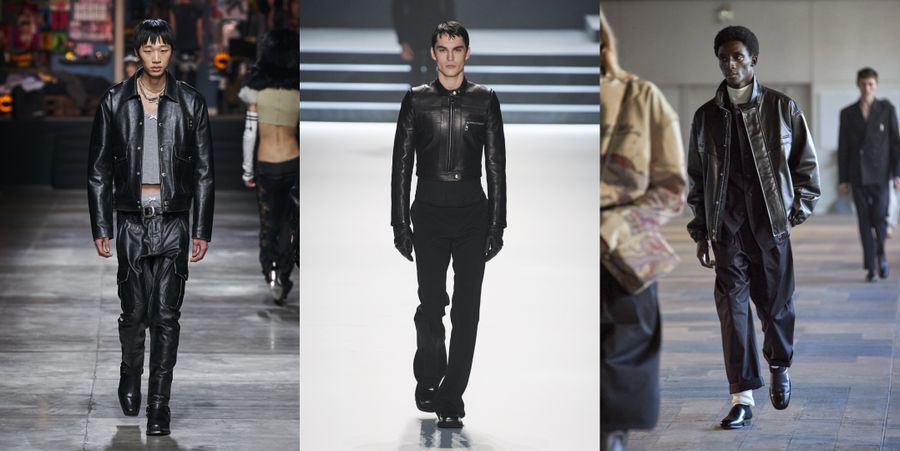 tendencias hombre cuero