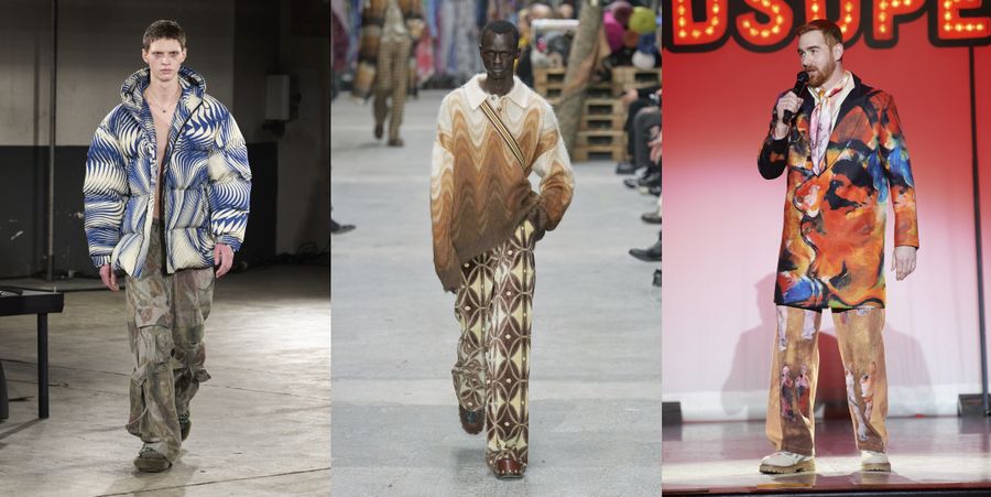 tendencias hombre estampados