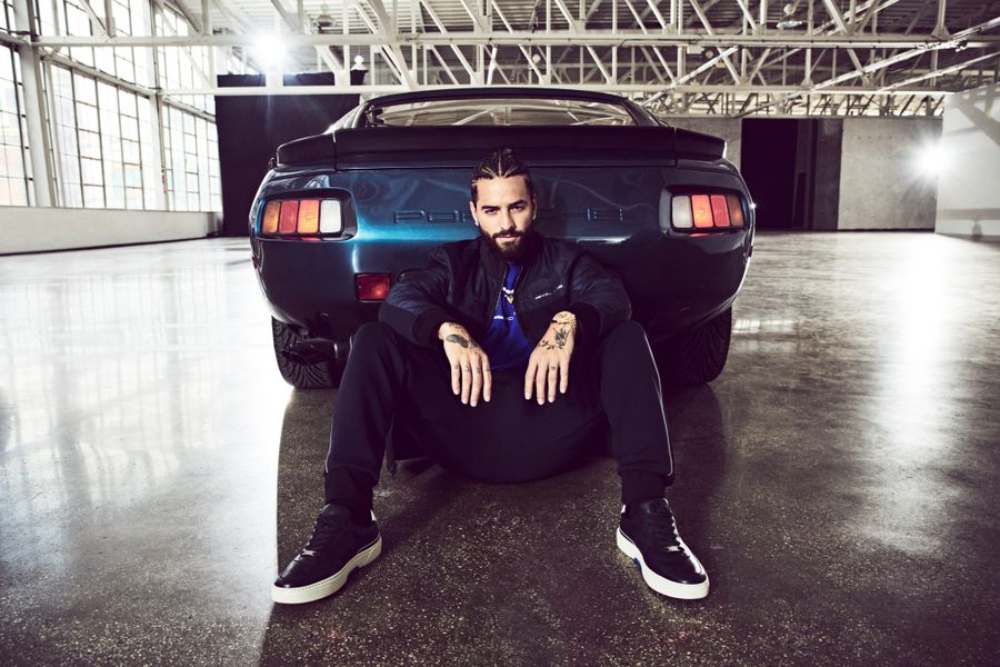 hugo boss porsche maluma