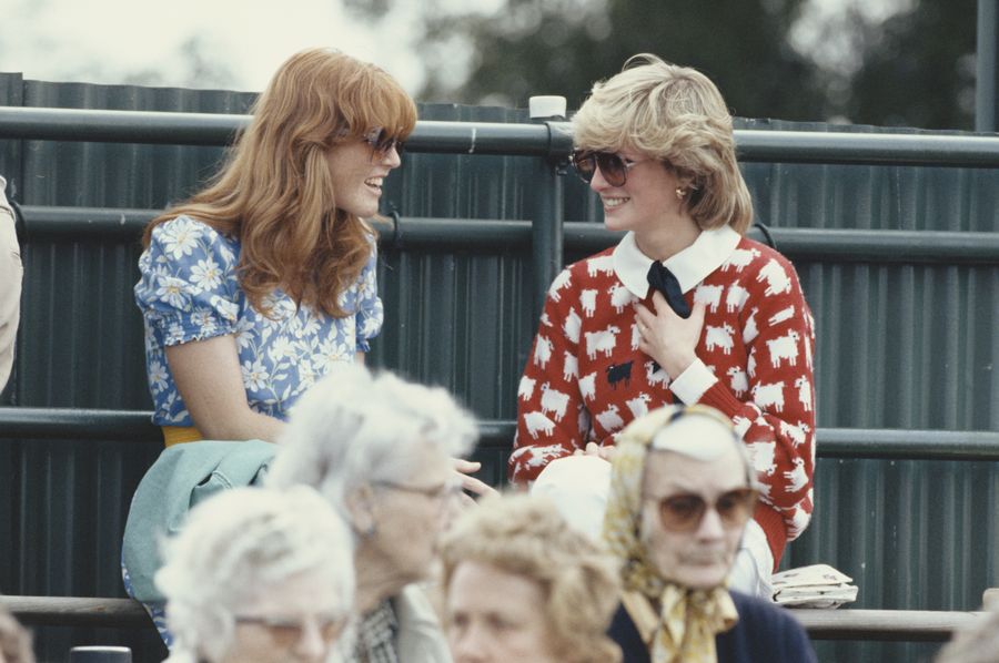 La Princesa Diana y Sarah Ferguson