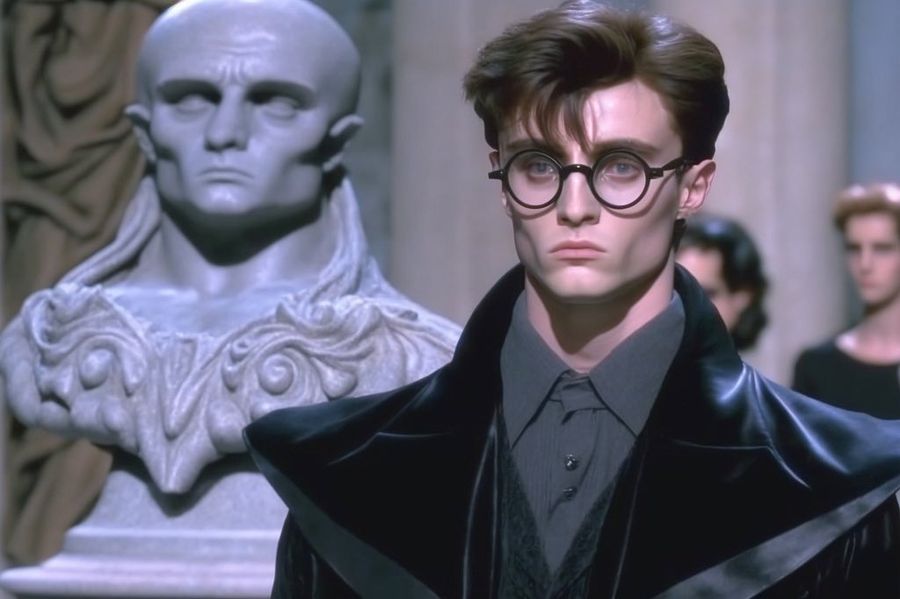 Harry Potter en Balenciaga-land