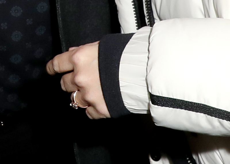 Exclusive - Dylan Sprouse and Barbara Palvin Engaged? She Wears Giant Diamond Ring At Mammoth Film Festival, USA - 02 Mar 2023