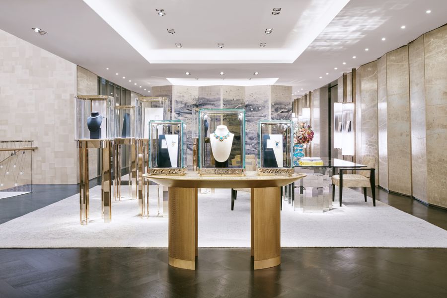 Así se ve la remodelación de The Landmark de Tiffany & Co.