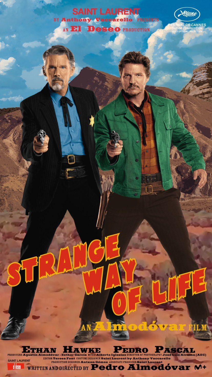 strange way of life saint laurent almodovar