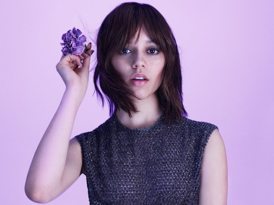 jenna ortega gris dior