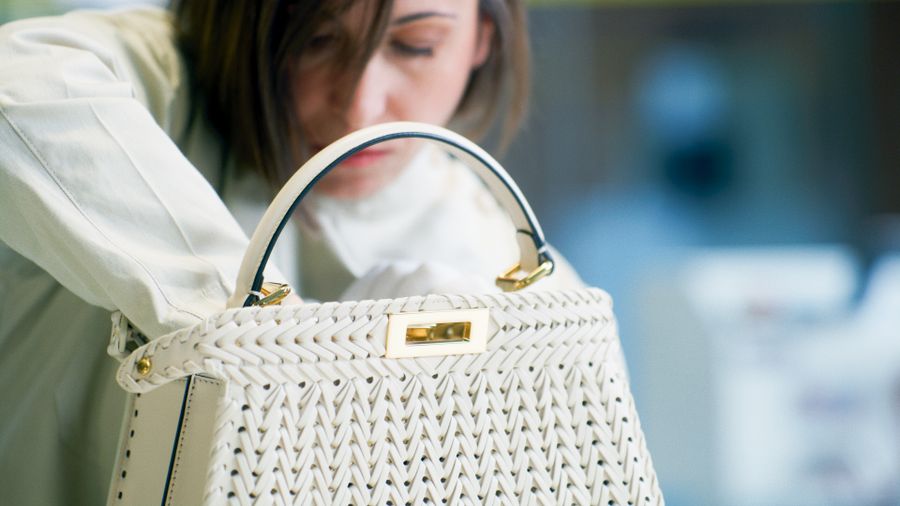 fendi peekaboo interlace