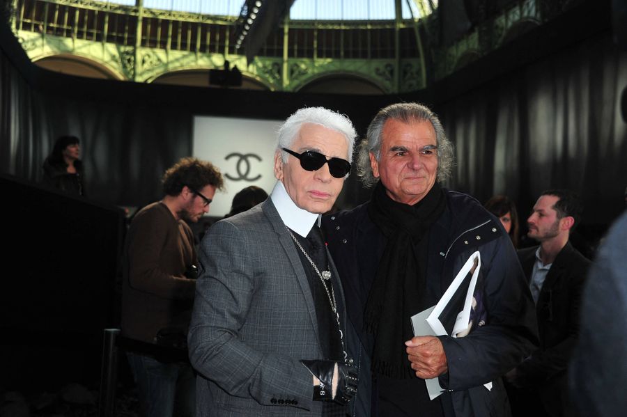 kar lagerfeld patrick demarchelier