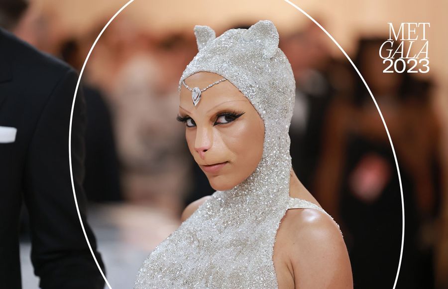Doja Cat entendió la temática de la Met Gala 2023.