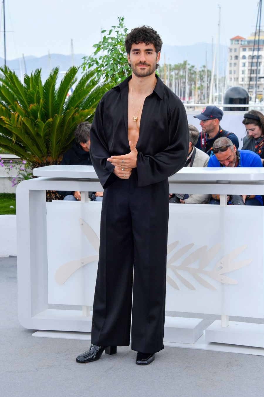 José Condessa en el photocall de "Strange Way Of Life" en Cannes.