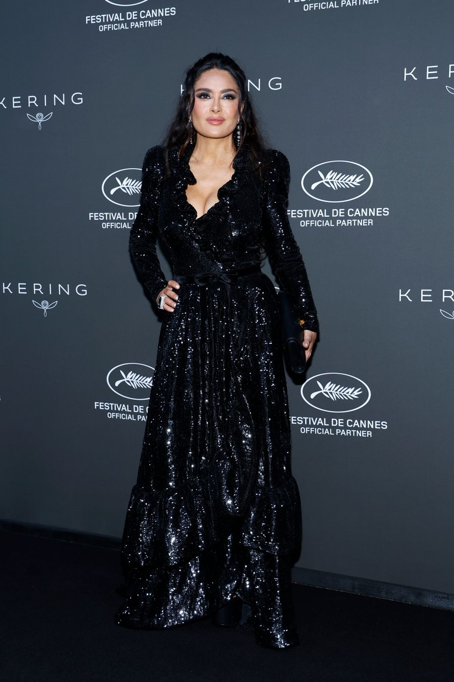 Salma Hayek en la gala "Kering Women in Motion Award" en Cannes.