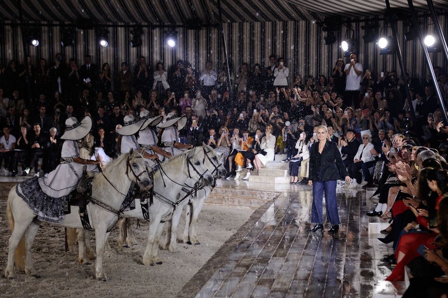 Runway Christian Dior Couture Cruise Collection, Chantilly, France - 25 May 2018