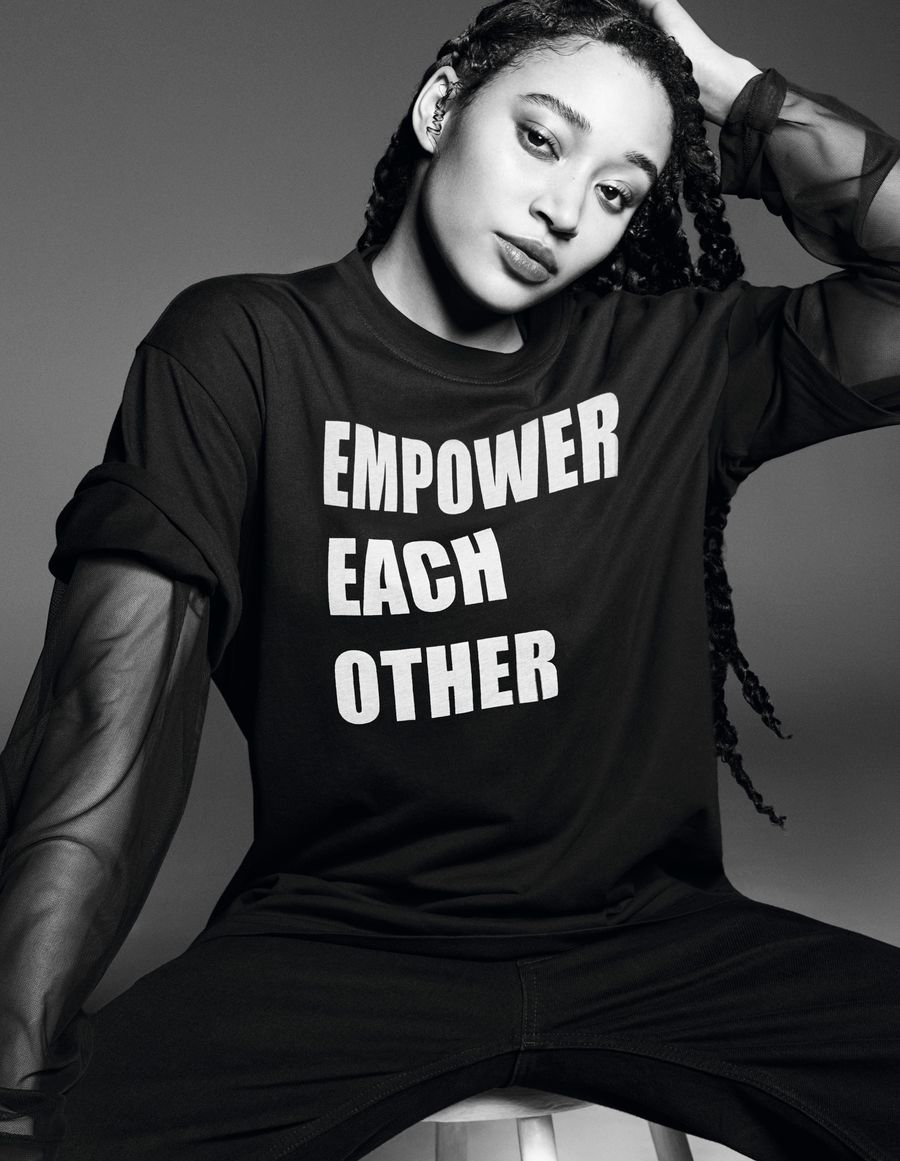 amandla stenberg calvin klein