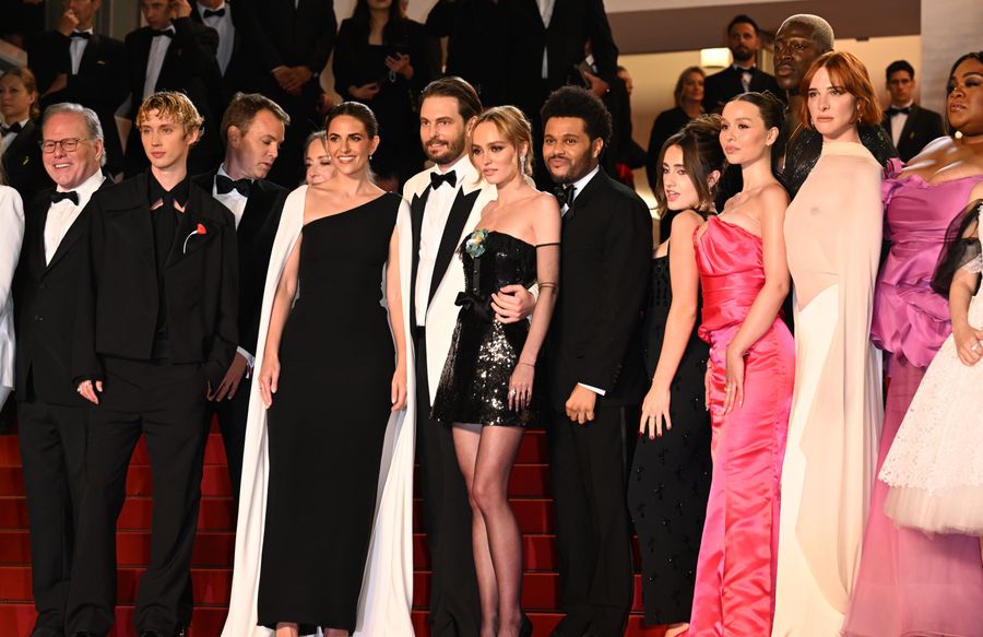 elenco the idol Cannes