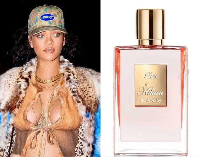 El perfume preferido de Rihanna es el Love, Don't Be Shy by Kilian.