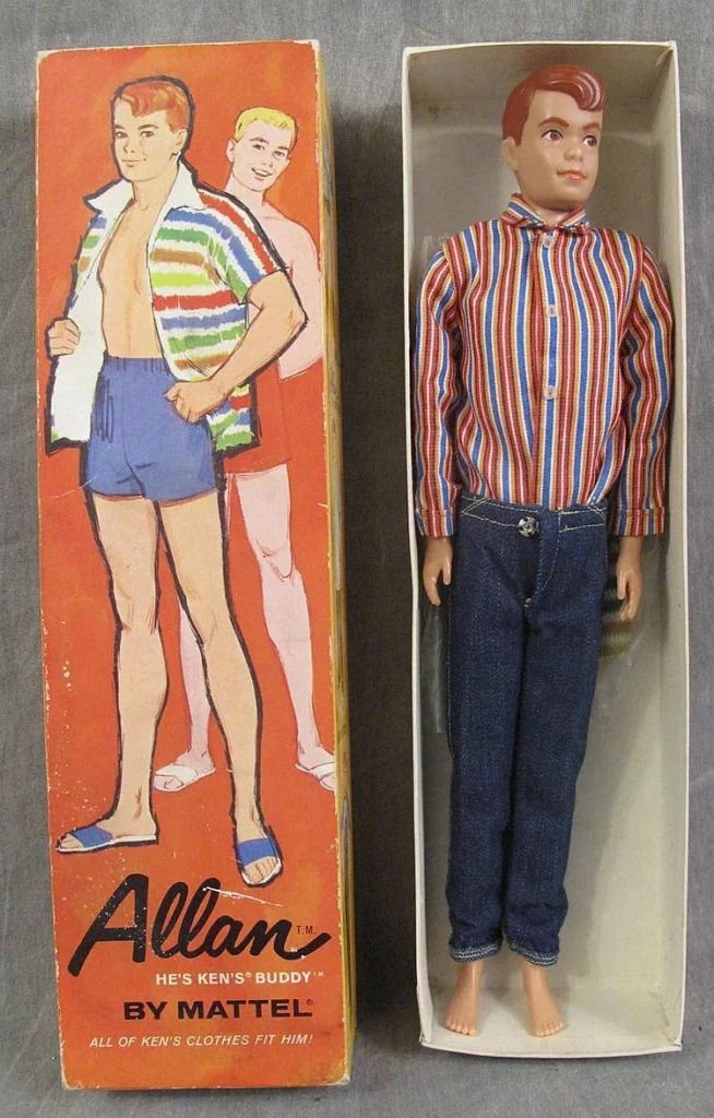 La versión original de Allan lanzada por Mattel.