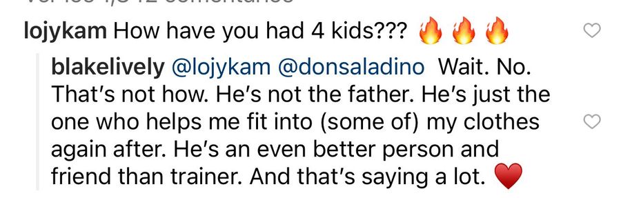 Blake Lively siempre tiene las mejores respuestas.