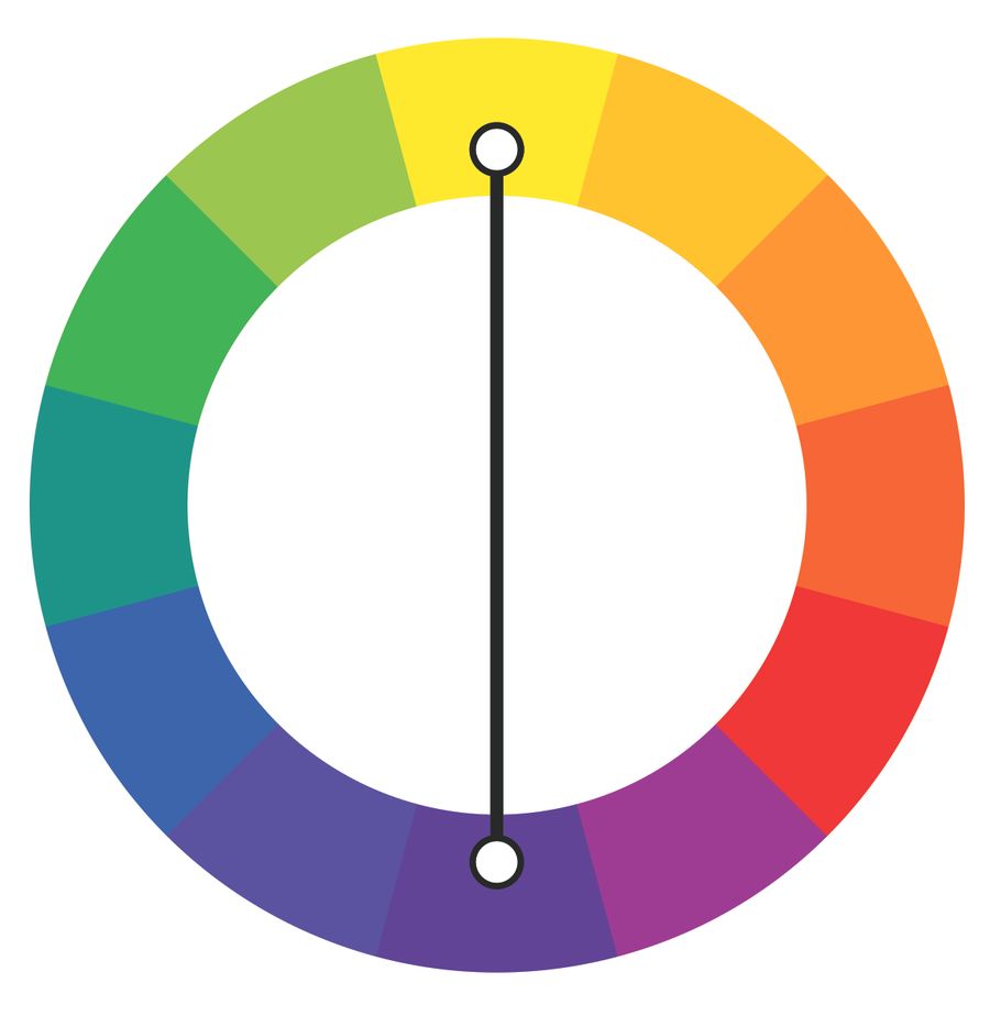 color complementario