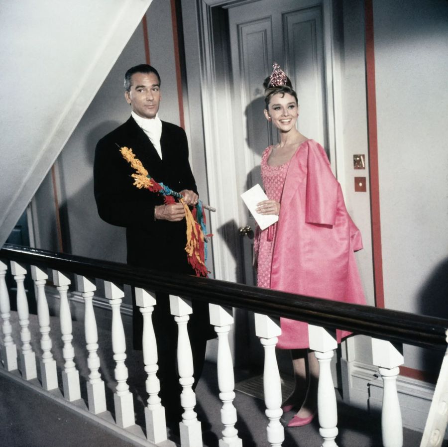 Audrey Hepburn en Breakfast at Tiffanys.