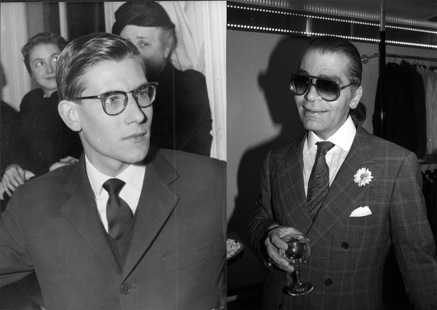 yves saint laurent karl lagerfeld