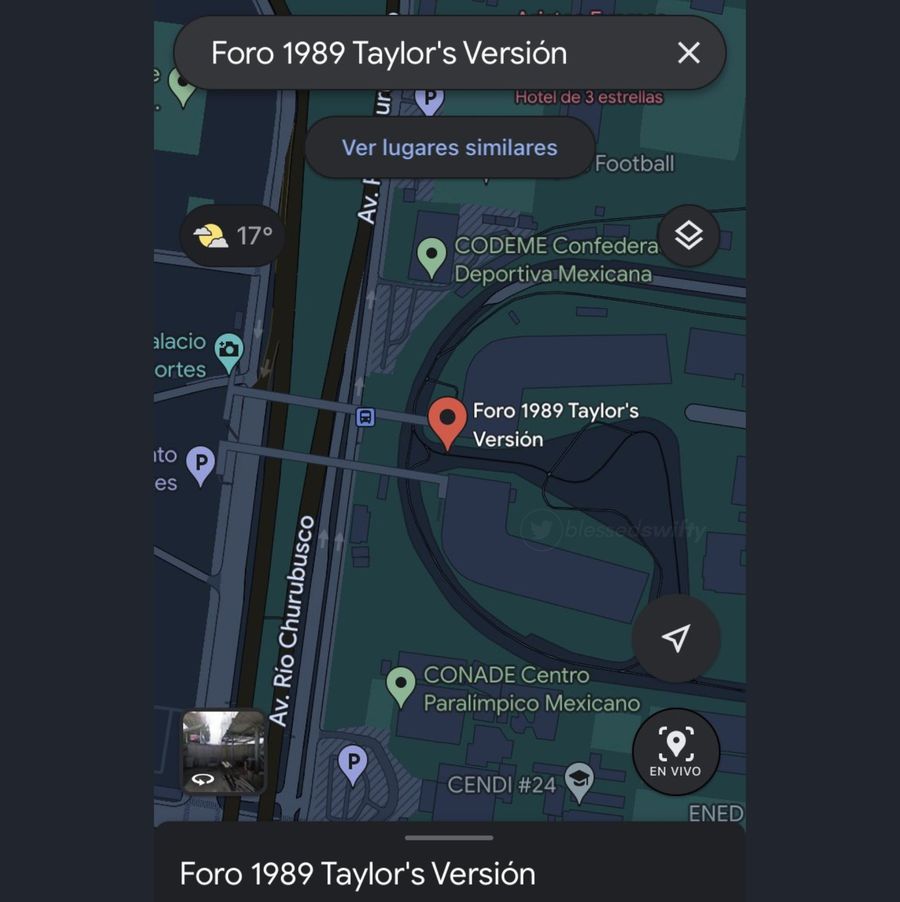 El Foro Sol cambia de nombre por la visita de Taylor Swift a la CDMX.
