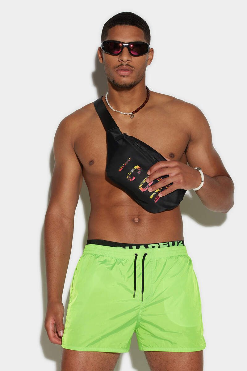 Traje de baño verde DSquared2