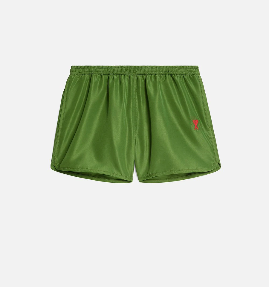 Traje de baño verde Ami Paris.