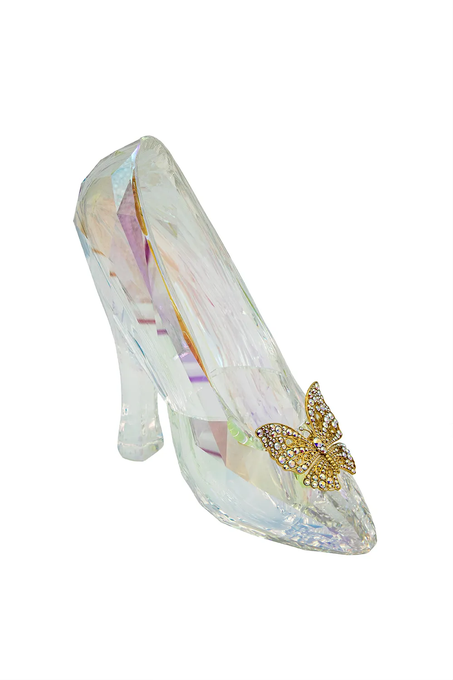Swarovski recrea la zapatilla de la Cenicienta.