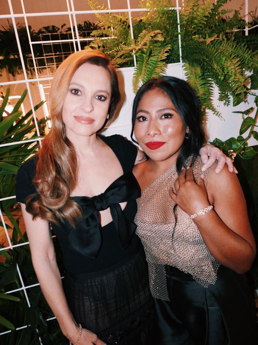 En el evento de Cartier Yalitza Aparicio fue una de las invitadas para celebrar la colección Panthère de Cartier.