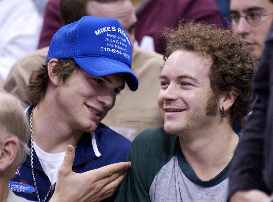 Celebrities at Lakers vs Jazz Game in Los Angeles
