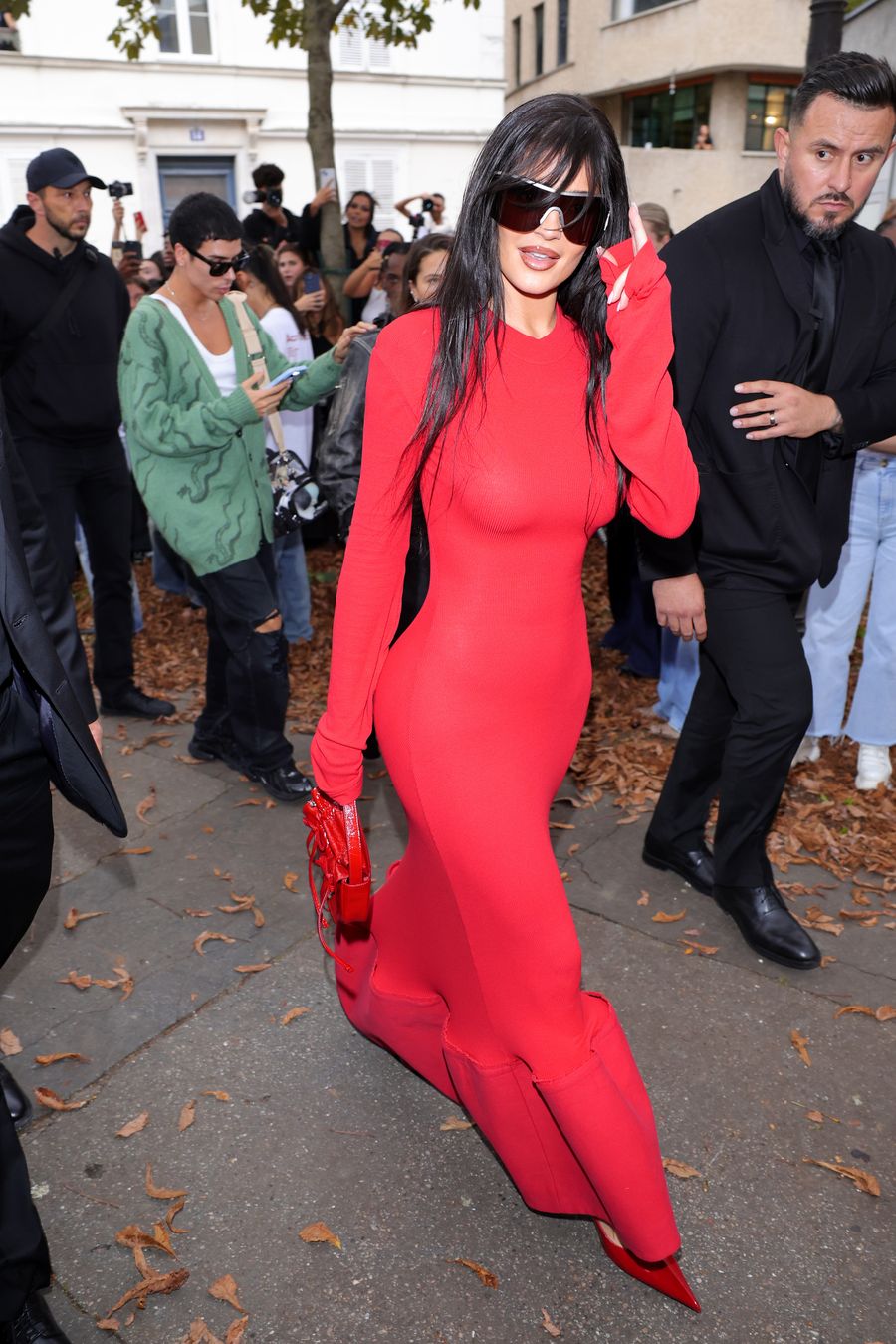 Kylie Jenner en Acne Studios 