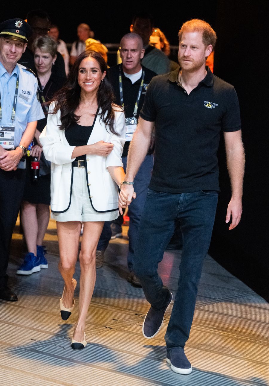 Meghan Markle usa unas flats de Chanel para asistir a los Juegos Invictus.