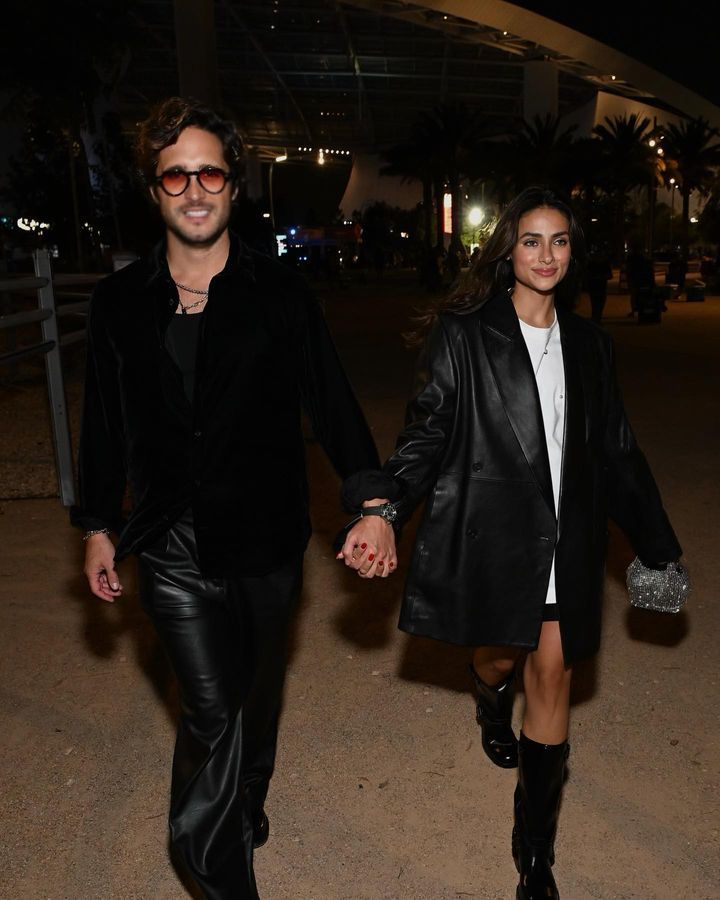 Renata Notni y Diego Boneta en el concierto de Beyoncé.
