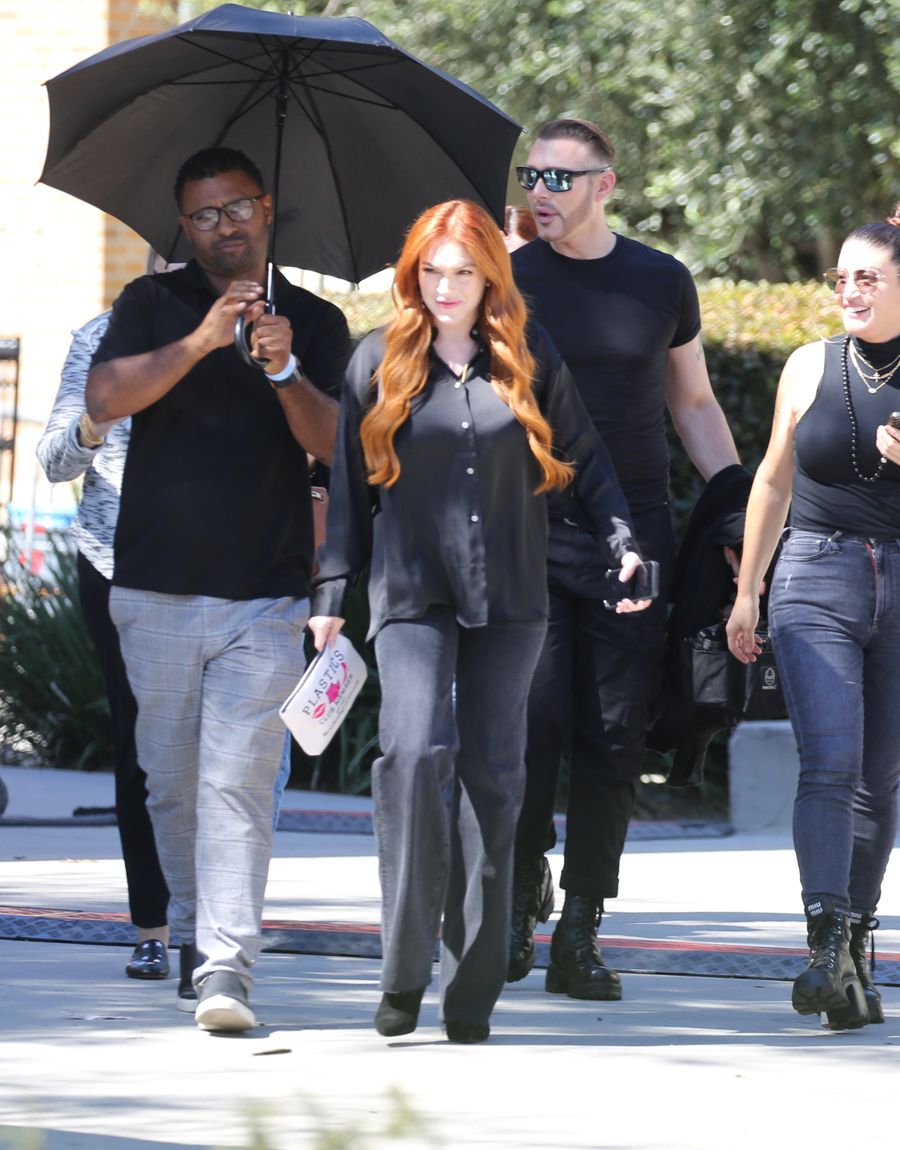 Lindsay Lohan es captada grabando un comercial para Pepsi sobre Mean Girls.