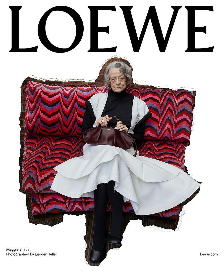 Maggie Smith protagoniza la nueva campaña de Loewe a sus 88 años