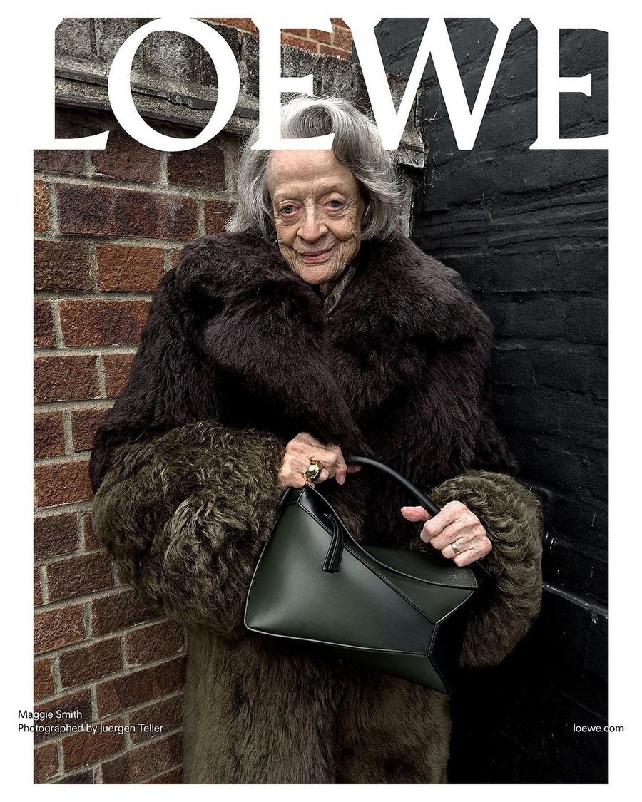 Maggie Smith protagoniza la nueva campaña de Loewe a sus 88 años