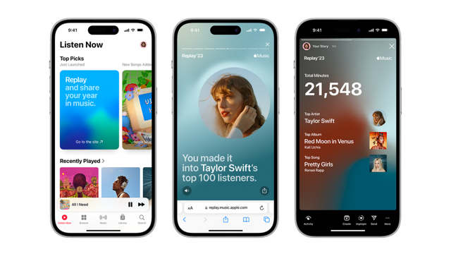 Apple Music Replayt 2023.