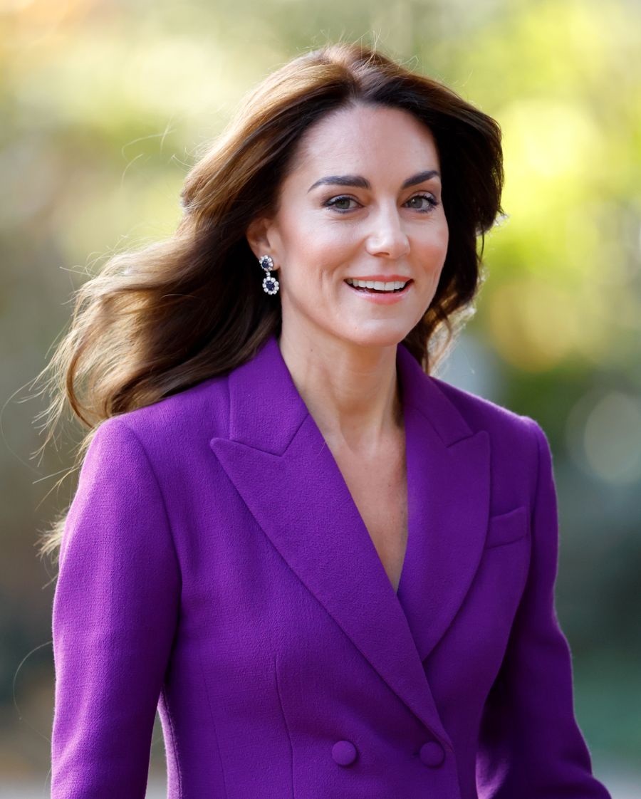 Kate Middleton usa los aretes de zafiro de la princesa Diana que se creían desaparecidos. 