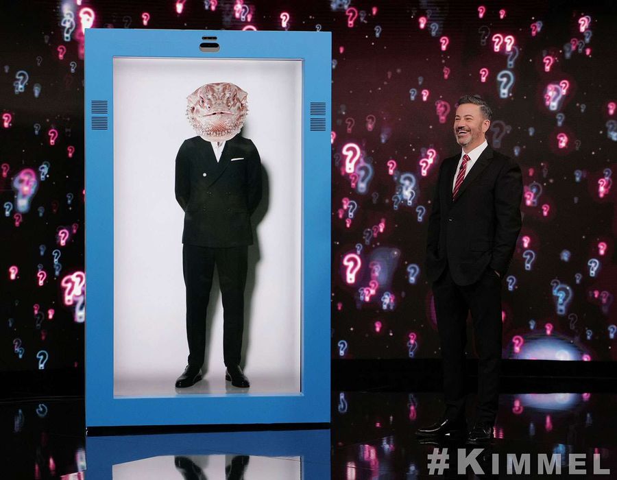 Patrick Dempsey y Jimmy Kimmel.