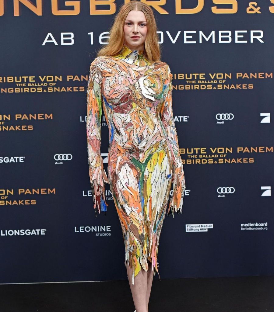 Hunter Schafer en Schiaparelli